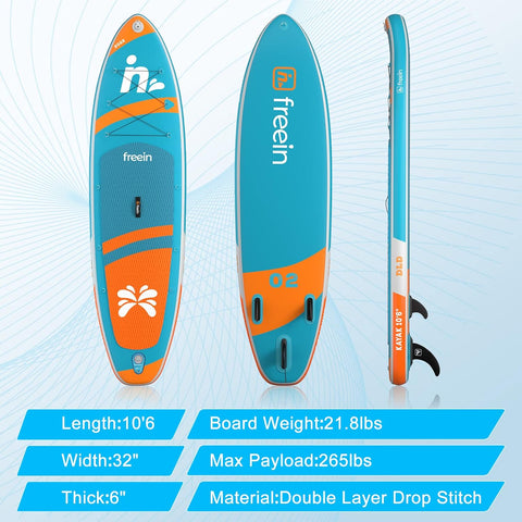 Freein 10'6 Inflatable Kayak SUP