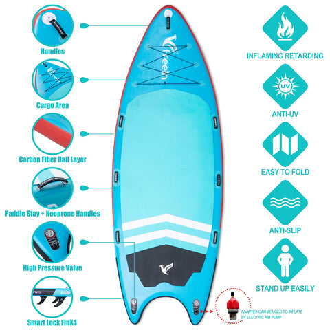 Freein 14' Inflatable Team SUP