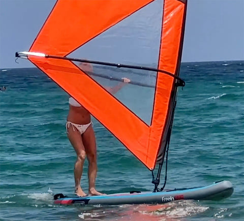 Freein 10'6 Inflatable Windsurf SUP & Sail