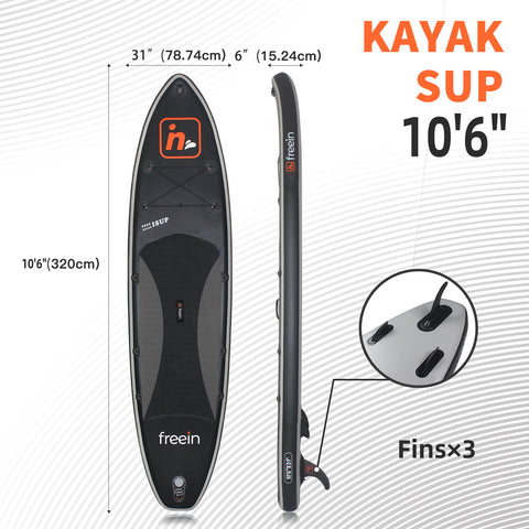 Freein 10'6 Inflatable Kayak SUP 2024